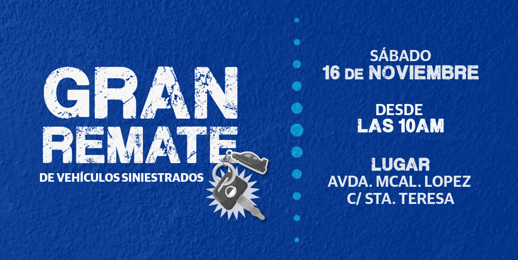 Remate de vehículos siniestrados