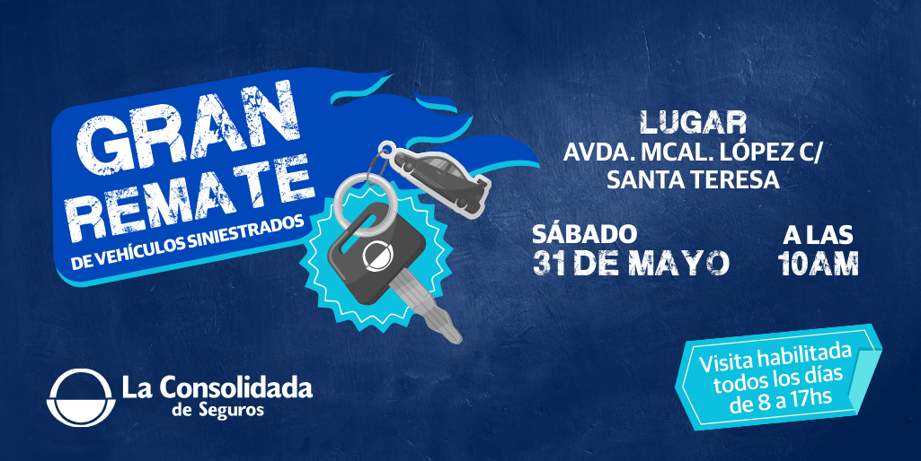 Remate de vehículos siniestrados